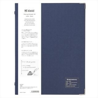 kleid 2mm grid binder A5 Navy