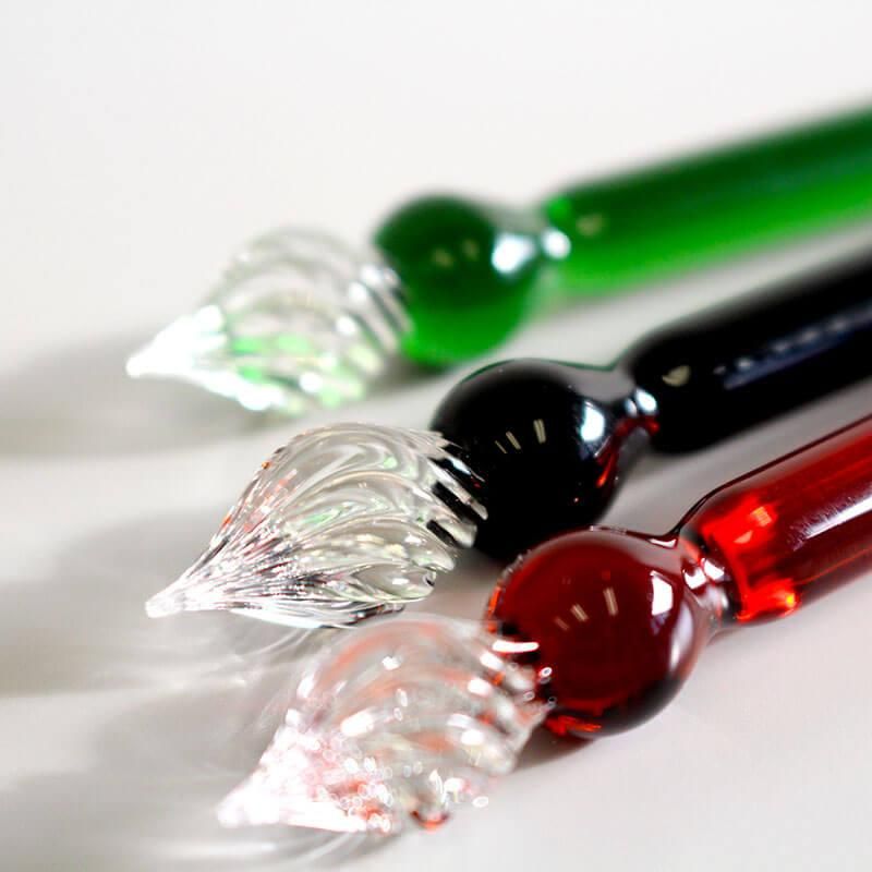 ぷんぷく堂 オリジナル 黒猫ロックガラスペン ぷんぷく堂 オリジナル 黒猫ロックガラスペン ぷんぷく堂