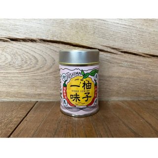 つしま大石農園 柚子一味缶(赤) 10g