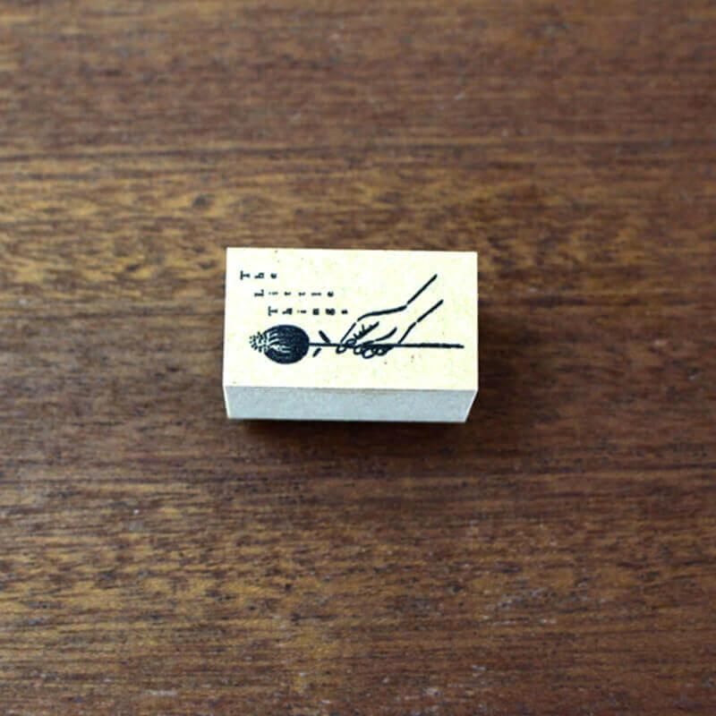 大枝活版室 rubber stamp Thank you 【公式通販】