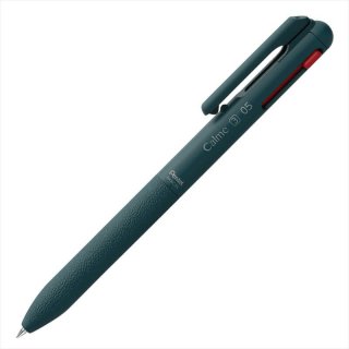 ぺんてる 3色ボールペン Calme カルム 0.5mm ターコイズブルー軸 BXAC35S