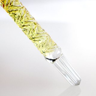 [送料無料]シンクロニシティグラスアート Synchronicity Glass Art Rossa 2刀流 スタンダード&カリグラフィペン