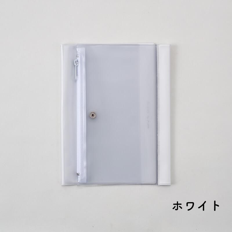 通販]ダイゴー isshoni. ペンケース付ノートカバー PVC B6| 石丸