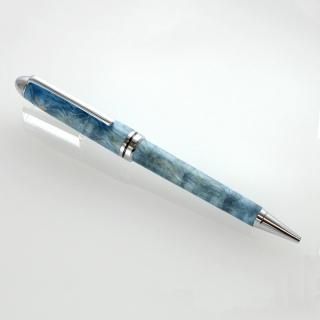 Viriditas ボールペン 超希少材 ワイルドアーモンドバール 瘤杢 ブラックアイ Chouette