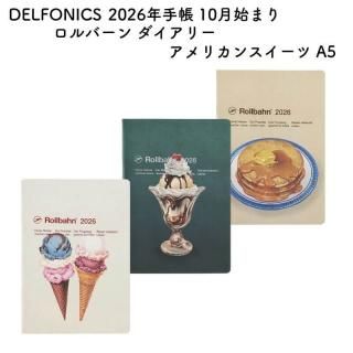 <img class='new_mark_img1' src='https://img.shop-pro.jp/img/new/icons11.gif' style='border:none;display:inline;margin:0px;padding:0px;width:auto;' />DELFONICS ǥե˥å 2026ǯ 2025ǯ10Ϥޤ С Ρȥ꡼ ꥫ󥹥 A5