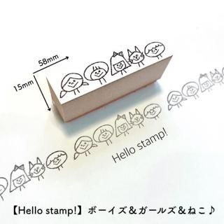 <img class='new_mark_img1' src='https://img.shop-pro.jp/img/new/icons11.gif' style='border:none;display:inline;margin:0px;padding:0px;width:auto;' />Ϥ󤳥ޡå Hello stamp!ۥܡ륺ͤ
