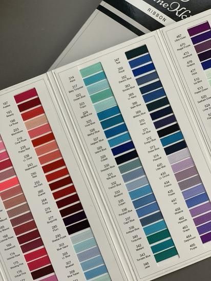 RE 6600グログランリボン色見本帳 - ymarche by MAISON DE Y