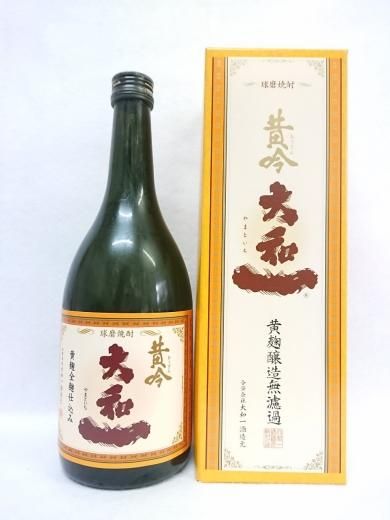大和一酒造元 黄吟 大和一〈箱入〉 (米) 25% 720ml - 湛酒店｜熊本地酒