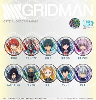 <img class='new_mark_img1' src='https://img.shop-pro.jp/img/new/icons59.gif' style='border:none;display:inline;margin:0px;padding:0px;width:auto;' />【SSSS.GRIDMAN】 クリスタライトカンバッジ（ランダム）