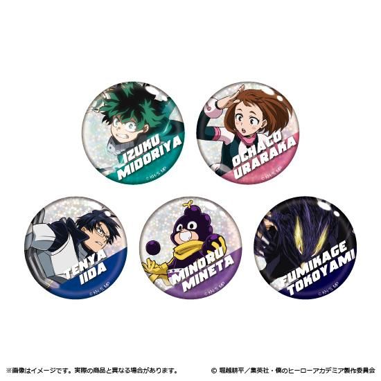 僕のヒーローアカデミア」クリスタライトカンバッジ第一弾(BOX