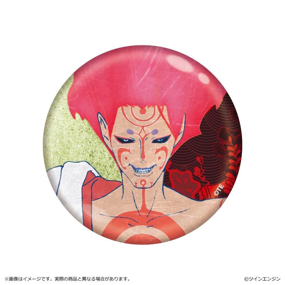 劇場版モノノ怪 第二章 火鼠 金屏風柄缶バッジ 単品 - TUK_ang 劇場版モノノ怪 第二章 火鼠 金屏風柄缶バッジ 単品 - TUK_ang