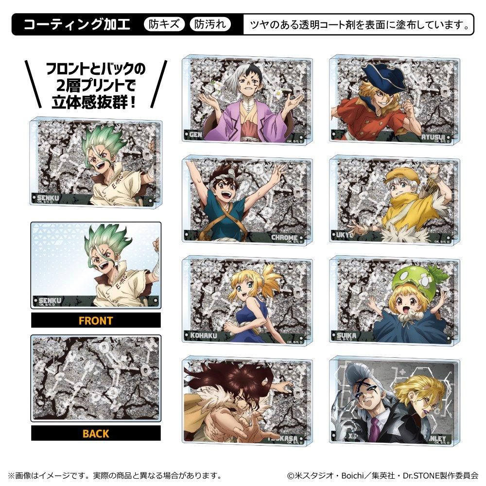 Dr.STONE ミニアクリルブロック 単品 - TUK_ang SHOP ～つかんぐ