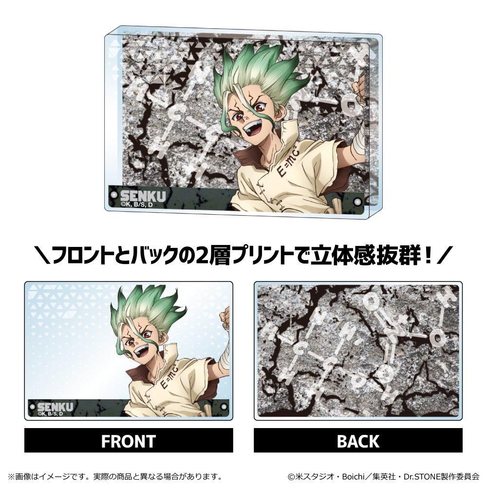 Dr.STONE ミニアクリルブロック BOX - TUK_ang SHOP ～つかんぐ