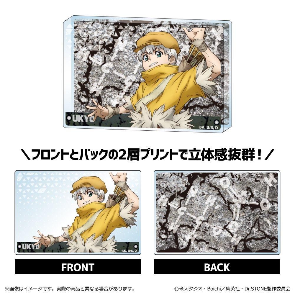 Dr.STONE ミニアクリルブロック BOX - TUK_ang SHOP ～つかんぐ