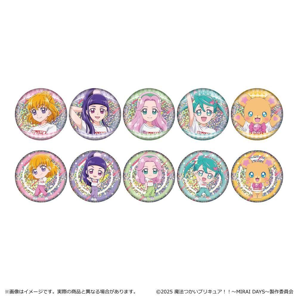 魔法つかいプリキュア！！～MIRAI DAYS～ ホログラム缶バッジ BOX