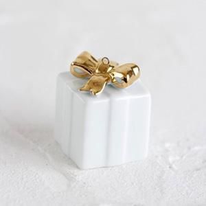 オーナメント (プレゼント) / 白磁 飾り クリスマス