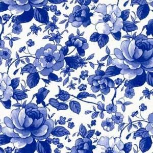 FLOWER CHINTZ BLUE (եĥ֥롼)(̵ʤ꼡轪λ)