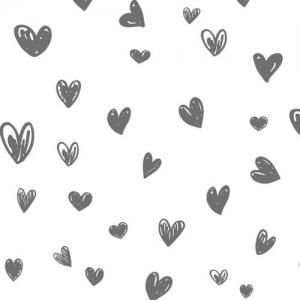 HEART HANDWRITING(L)(ハート ハンドライティング・ダークグレー)(無くなり次第終了)