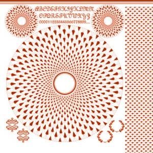 SCALE PATTERN SET(スケイルパターンセット・レッド)