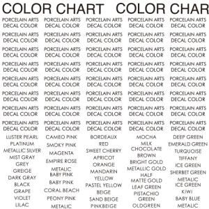 COLOR CHART NAME II(顼㡼ȡ͡2)