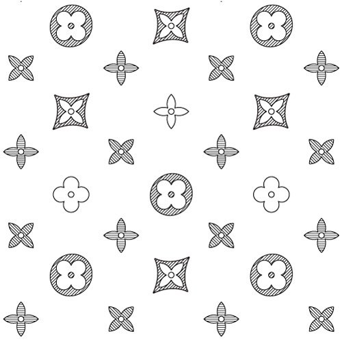 ポーセラーツ　転写紙8枚セットヴィクトリアデザインVICTORIA Design