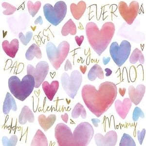 WHOLE HEART(ホールハート・レンジ対応)/転写紙 かわいい おしゃれ バレンタイン 母の日 父の日