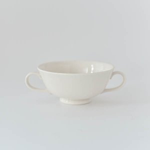 両手スープカップ(無くなり次第終了)/マグ 白い食器 白磁 スープカップ