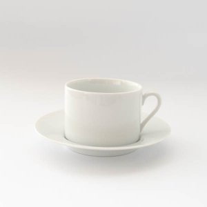 トッカータカップ&ソーサー(ホワイト)/白い食器 コーヒーカップ ティーカップ