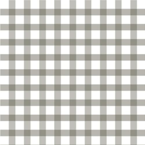 GINGHAM CHECK (ギンガムチェック・グレー)/転写紙 ファッショナブル