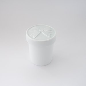 リボンキャニスター(トール)/保存容器 白磁 食器