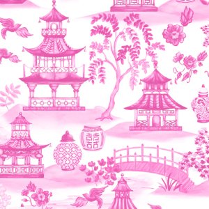<img class='new_mark_img1' src='https://img.shop-pro.jp/img/new/icons14.gif' style='border:none;display:inline;margin:0px;padding:0px;width:auto;' />CHINESE CHINOISERIE(チャイニーズシノワズリ・ピンク)/転写紙 中国趣味 オリエンタル 優雅
