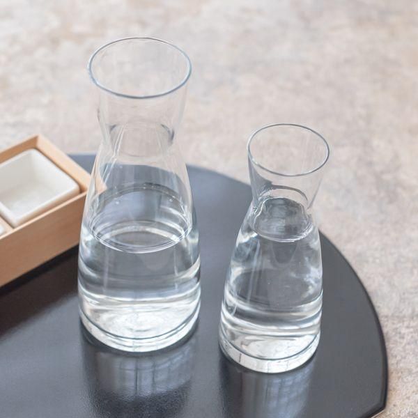 ガラス冷酒器/ガラスピッチャー デカンタ 水差し カラフェ 冷酒