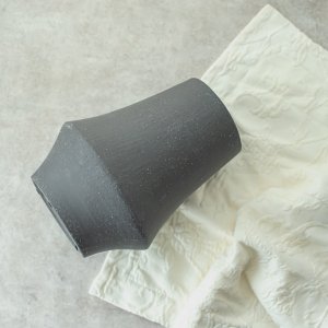ザラベース(ブラック)/花器 フラワーアレンジメント 花瓶  陶器
