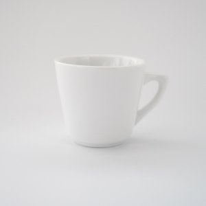 V字型マグ(無くなり次第終了)/白磁 真っ白い食器 マグカップ