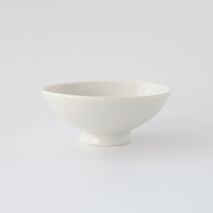お茶碗�(小さめサイズ)/ 白磁 ポーセリンアート 真っ白い食器 シンプル 子供用 