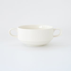 ネオ両手スープカップ(無くなり次第終了)/マグ 白い食器 白磁 スープカップ