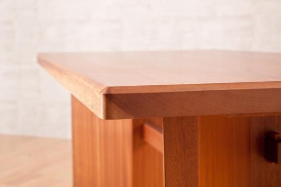 マホガニー 一枚板デスク 幅1800mm 奥行900mm d-mhg001 - velex