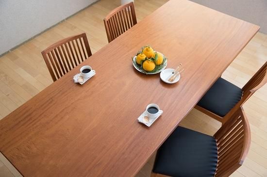 マホガニー一枚板テーブル 在庫処分Sale! アフリカンマホガニー 一枚板テーブル 長さ2250mm