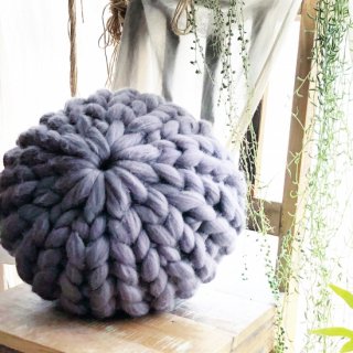 CHUNKY KNIT CUSHION<br>󥭡˥åȥå -åѡץ M