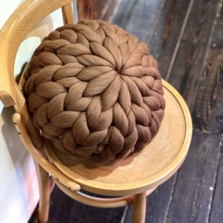 CHUNKY KNIT CUSHION<br>󥭡˥åȥå -ޥۥˡ S