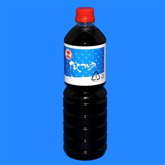 だしつゆ１リットル 創業明治44年 本醸造しょうゆとみそ あぢやま 河田醤油醸造場