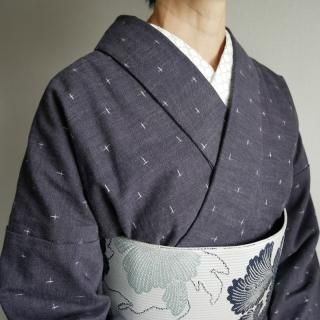 久留米絣着物　木ノ花　グレー系 久留米絣入荷しました - 木ノ花マニア