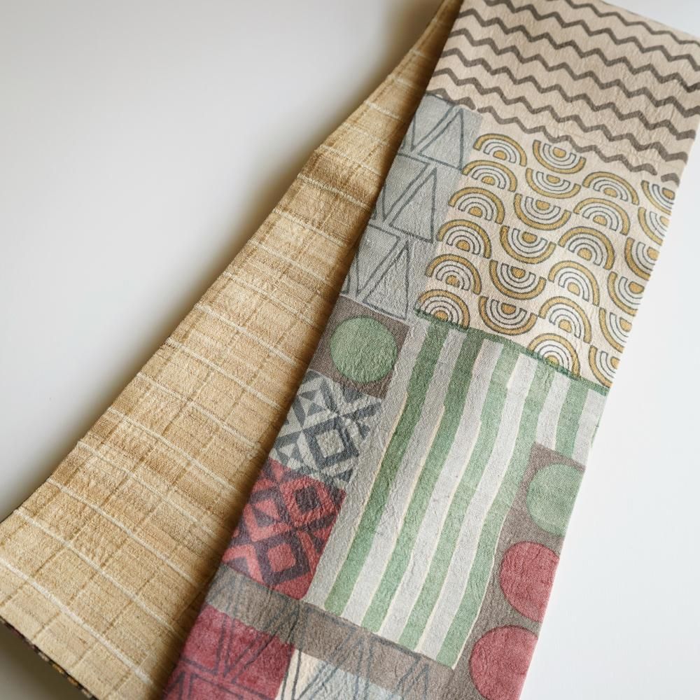 ギャラリー凛 パッチワーク 半幅帯 ギャラリー凜▪️絞り染パッチ