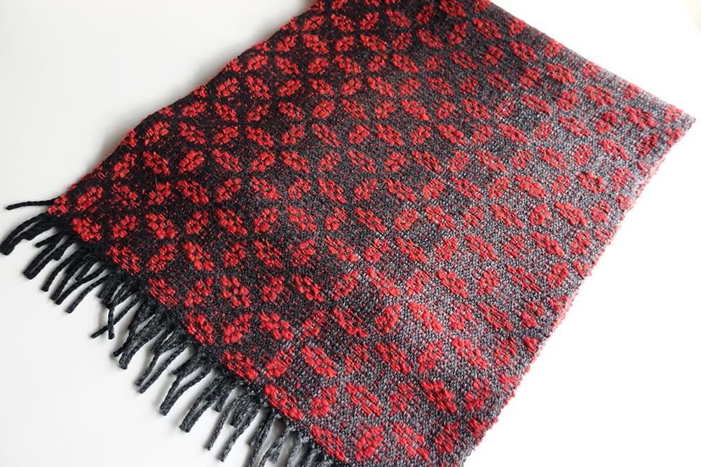 hiro-gare 大判ストール レッド