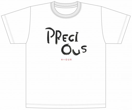 H+our #03 Preciouis オリジナルTシャツ（廣瀬友祐）<img class='new_mark_img2' src='https://img.shop-pro.jp/img/new/icons15.gif' style='border:none;display:inline;margin:0px;padding:0px;width:auto;' />