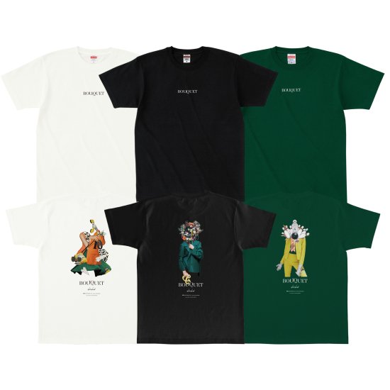 近藤晃央 <br>BOUQUET 刺繍&COLLAGE Tシャツ (3Design)