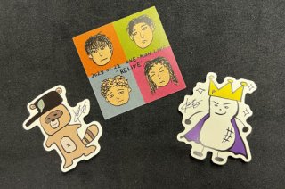 Keita Takeshita<br> 渾身の画伯sticker（3枚セット）