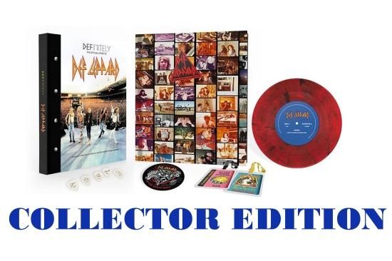 DEF LEPPARD［輸入豪華写真集］DEFINITELY コレクター・エディション