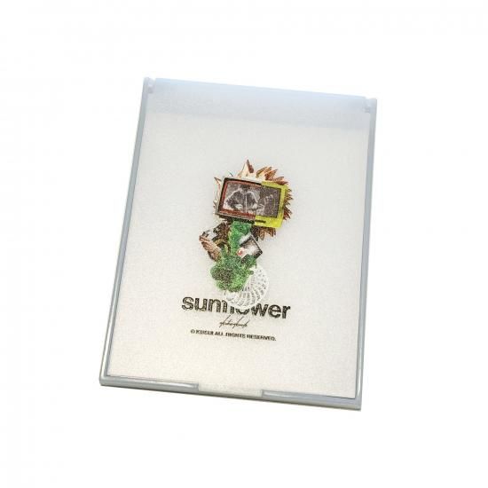 ƣ <br>SUNFLOWER COMPACT MIRROR