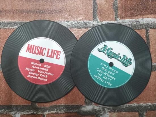 MUSIC LIFE 満喫セット（グラスタンブラーと特製手びねり小皿2種